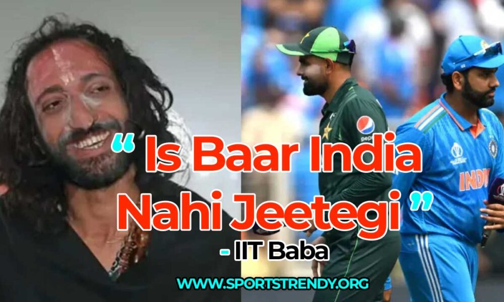 IIT Baba Prediction On India vs Pakistan