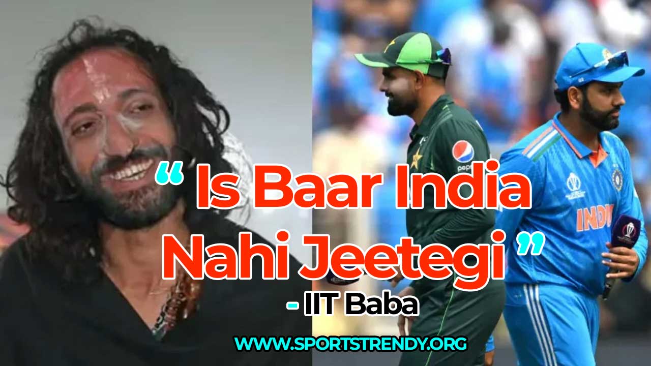 IIT Baba Prediction On India vs Pakistan