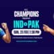 India Vs Pakistan Live streaming champions trophy 2025