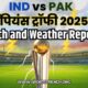 india vs pakistan weather report